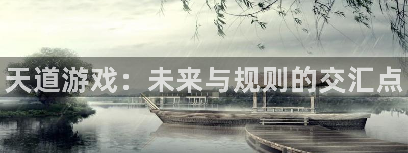 多彩联盟平台官网登录注册入口：天道游戏：未来与规则的交汇点